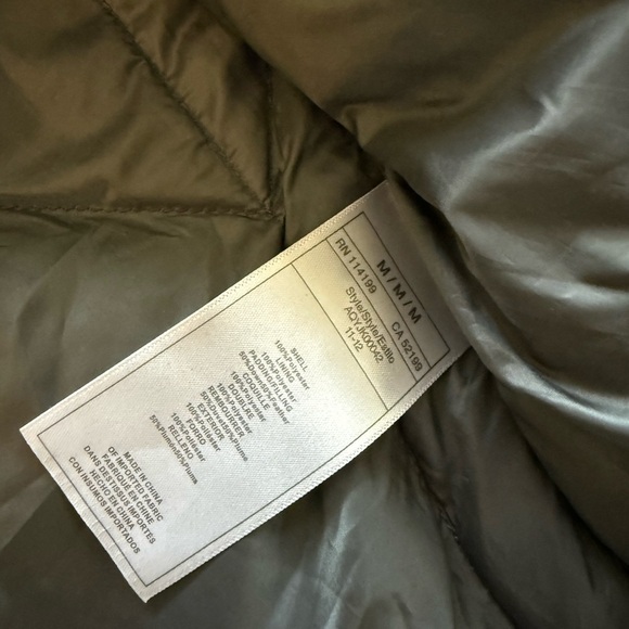 Quiksilver Black Quilted Jacket - Picture 4 of 7